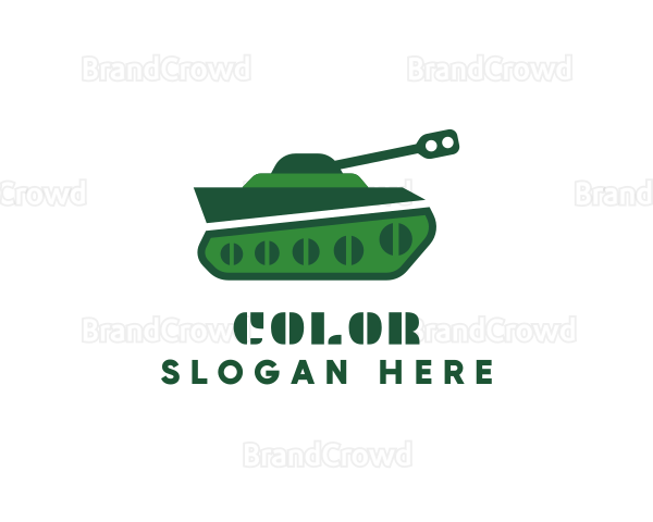 Army Vehicle Tank Logo