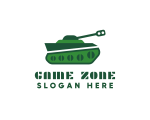 Army Vehicle Tank logo design