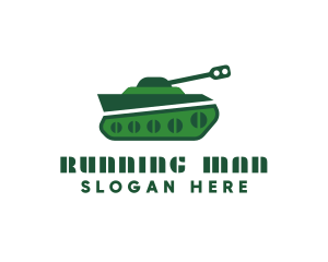 Metal - Army Vehicle Tank logo design