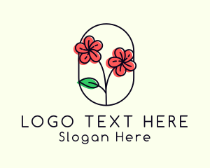 Anemone Flower Garden Logo