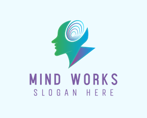 Mind Power Therapy logo design