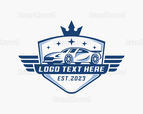 Racing Car Motorsport Logo