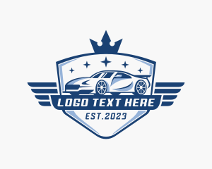 Race - Racing Car Motorsport logo design