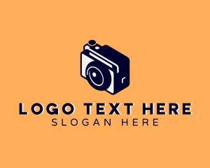 Vlogger - Digital Camera Photobooth logo design