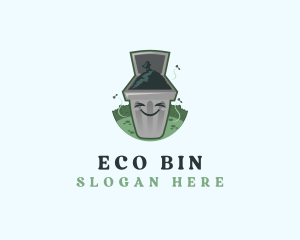 Bin - Garbage Trash Sanitation logo design
