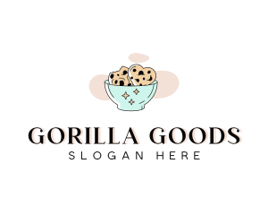 Sweet Cookie Dessert logo design