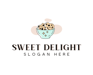 Sweet Cookie Dessert logo design