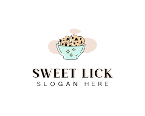 Sweet Cookie Dessert logo design