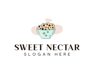 Sweet Cookie Dessert logo design