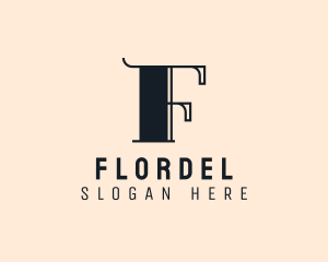 Professional Firm Letter F logo design