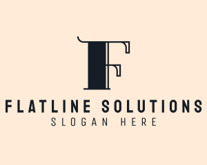 Professional Firm Letter F logo design