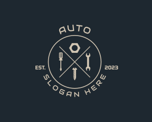 Handyman Screw Tools Logo