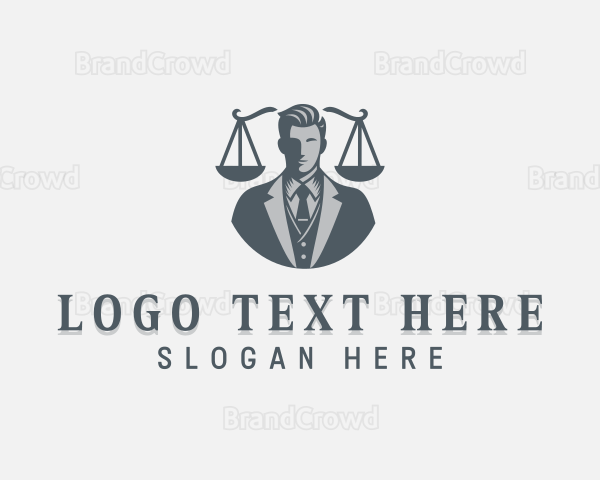 Professional Lawyer Consultant Logo