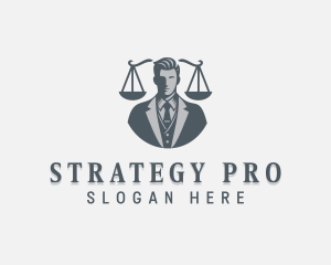 Professional Lawyer Consultant logo design