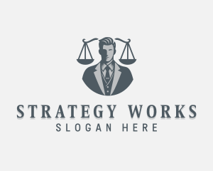 Professional Lawyer Consultant logo design