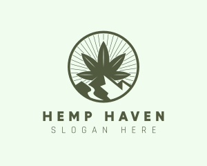 Marijuana Mountain Farm logo design