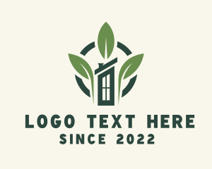 Tiny House - Nature Shack House logo design