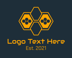 Orange - Hive Gaming Pad logo design