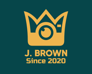 Camera Filter - Royal Photography King Crown logo design