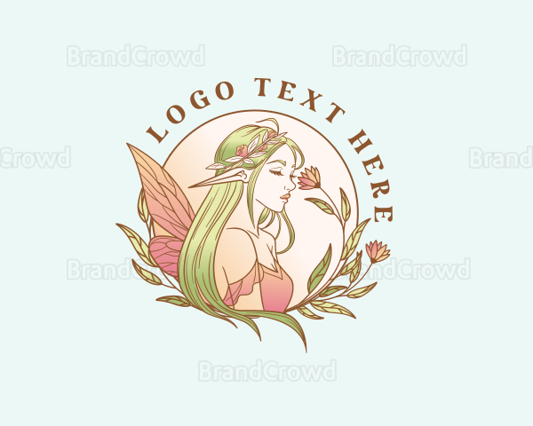 Enchanted Fairy Elf Logo