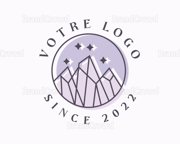 Crystal Mountain Sparkles Logo