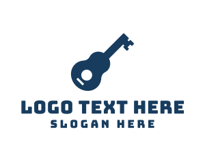 Acoustic Guitar Key Logo