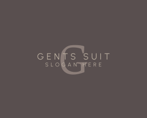 Professional Suit Tailoring logo design