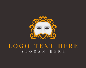 Disguise - Ornamental Classic Masquerade logo design
