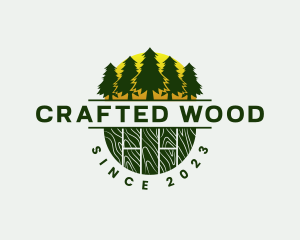 Joinery - Woodwork Carpentry Forest logo design