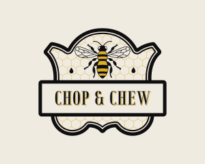 Star - Bee Honey Droplet logo design