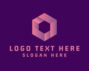 Contractor - Crypto Company Hexagon logo design