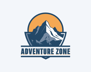 Peak Mountain Adventure logo design