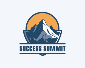 Peak Mountain Adventure logo design