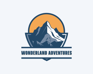 Peak Mountain Adventure logo design