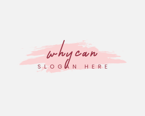 Generic Feminine Watercolor Logo