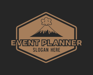 Adventure - Volcanic Adventure Trekking logo design