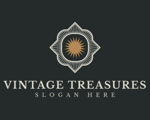 Antique Star Frame logo design