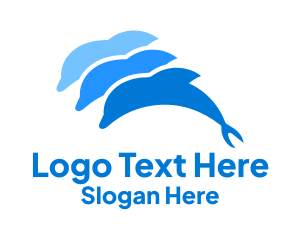 Blue Dolphin Pod Logo