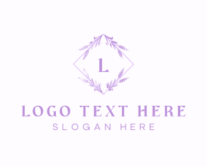 Arboretums - Floral Wedding Event logo design