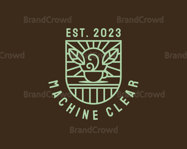 Organic Coffee Banner Logo