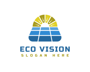 Sunlight Eco Panel logo design