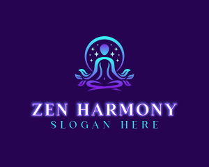 Zen Meditation Wellness logo design