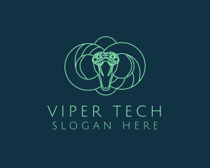 Viper - Serpent Viper Snake logo design