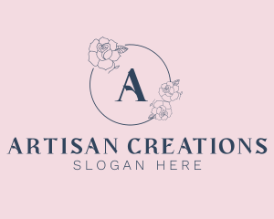 Floral Nature Artisan logo design