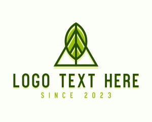 Bio - Nature Leaf Camp logo design