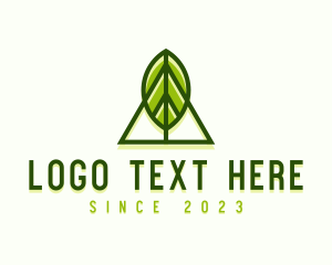 Green - Nature Leaf Camp logo design