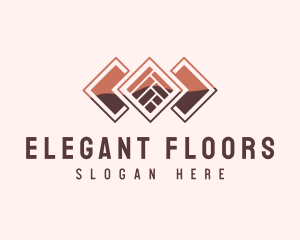 Flooring - Home Tile Flooring logo design