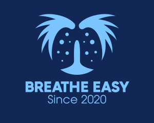 Emphysema - Respiratory Lung Viral Disease logo design