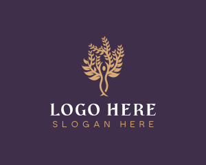 Forestry - Organic Nature Tree Planting logo design