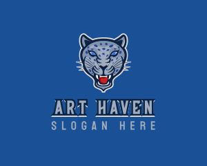 Angry Jaguar Varsity logo design